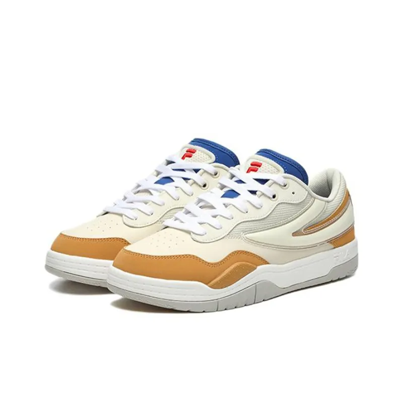 FILA FUSION T88 SKB Anti Slip And Wear Resistant Lightweight Low Top Skateboard Shoes Men's Oak-1