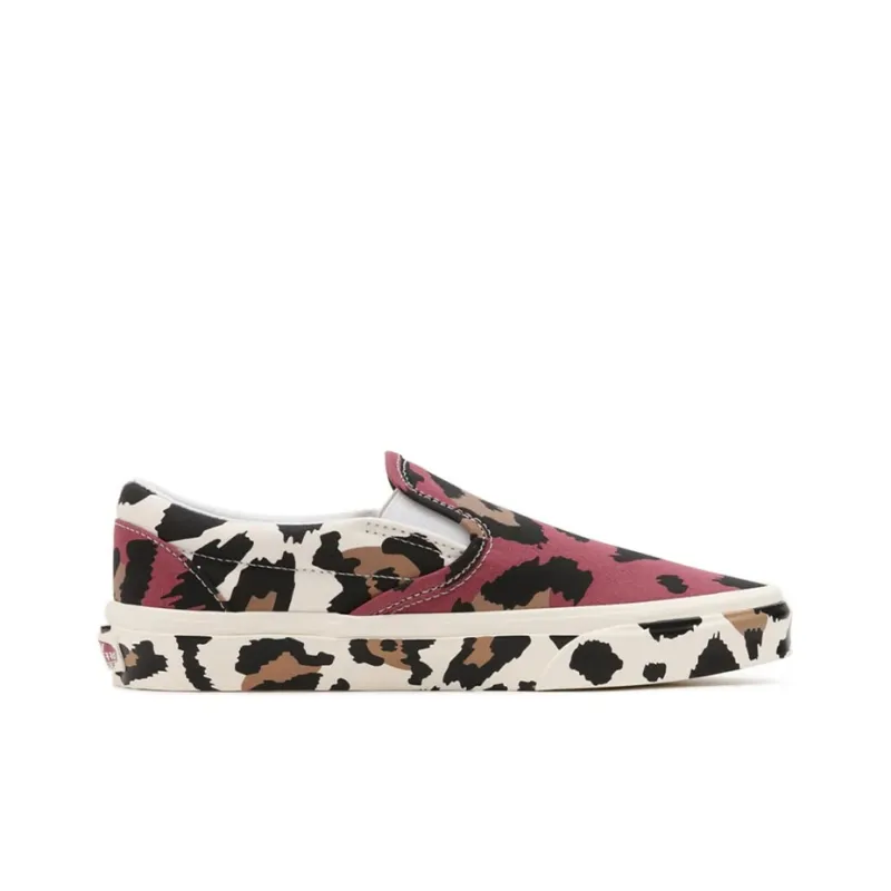 Vans Animal Classic Slip On 'Pink Blue' Women's-1
