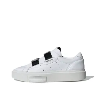 Sleek Women's Adidas Originals Super 'White Black' Women's