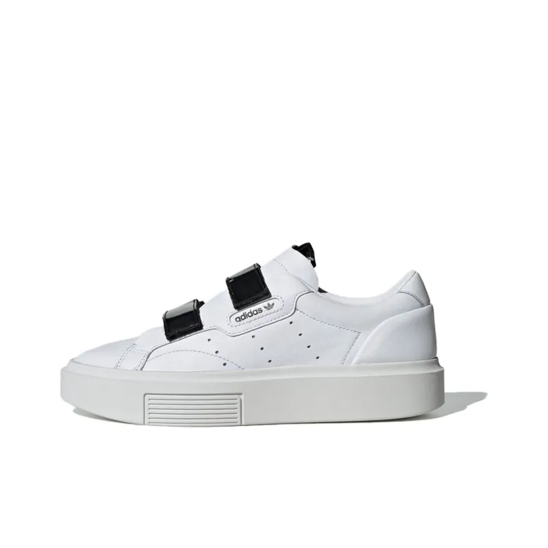Adidas Women's Sleek Super 'White Black' Women's-0