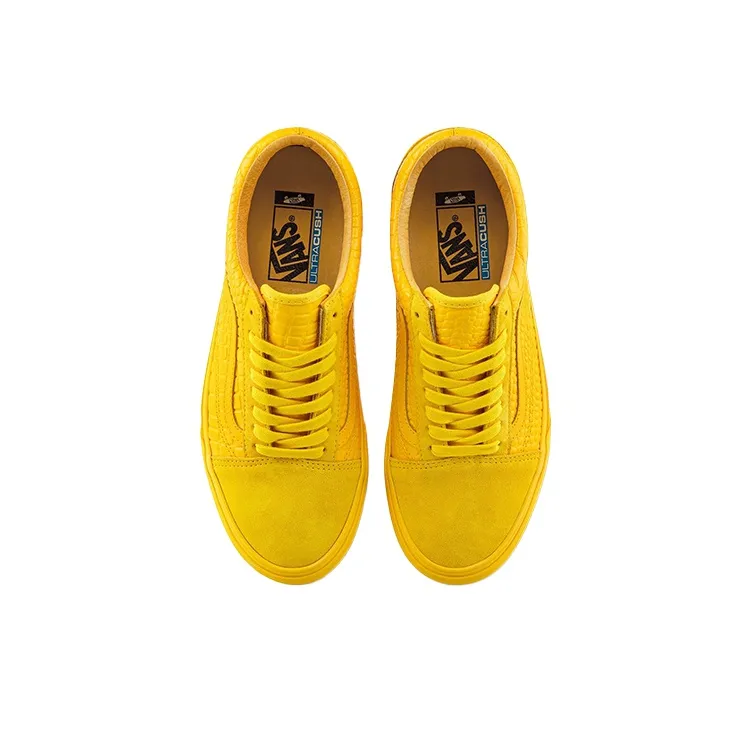 Old Skool Vans Vlt Lx 'Croc Skin Lemon Chrome'-2