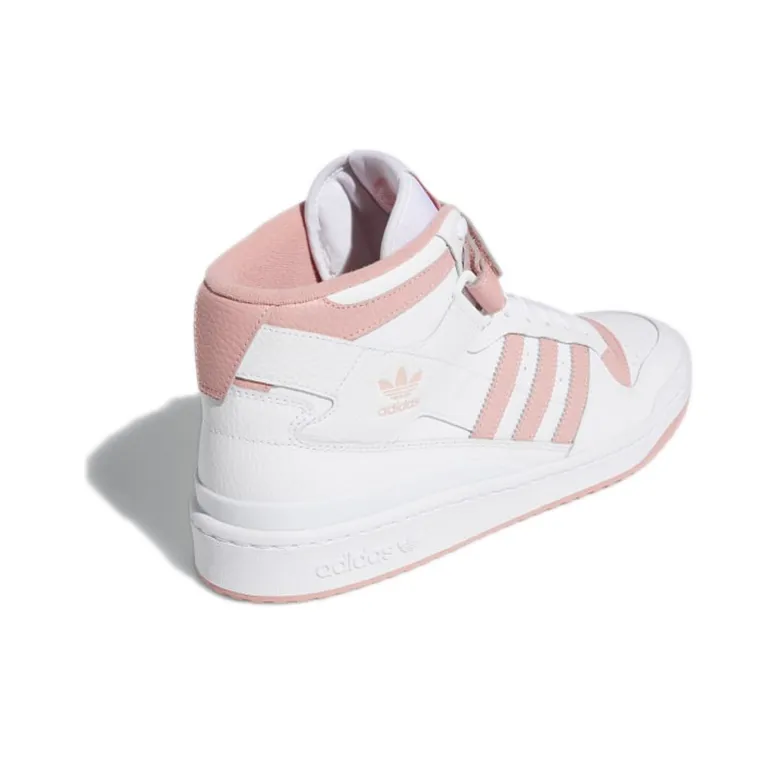 Adidas Originals Forum Mid 'White Pink'-3