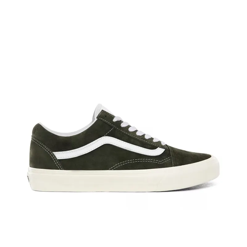 Vans Old Skool Pig Suede Grape Leaf Green-1