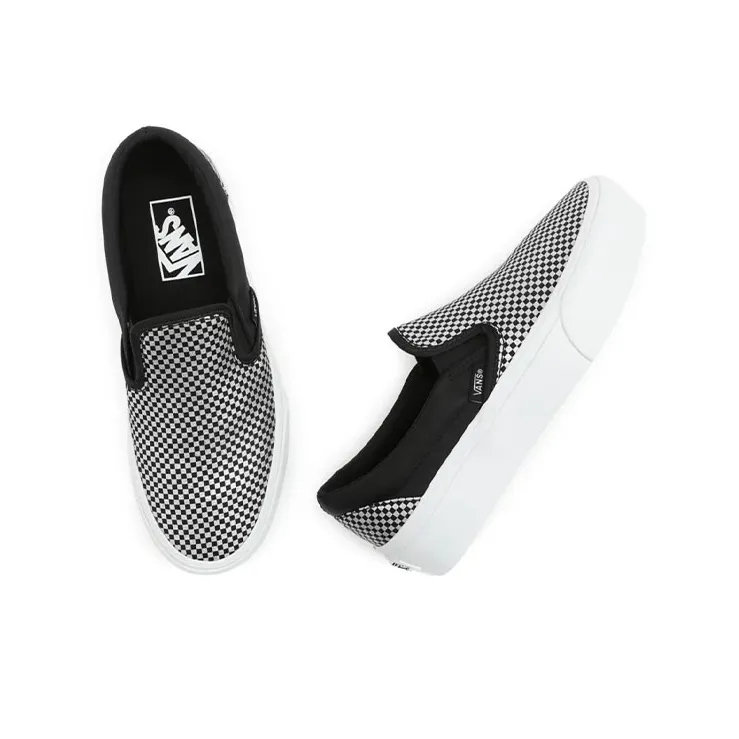 Slip On Classic Vans 'Sparkle Check'-3