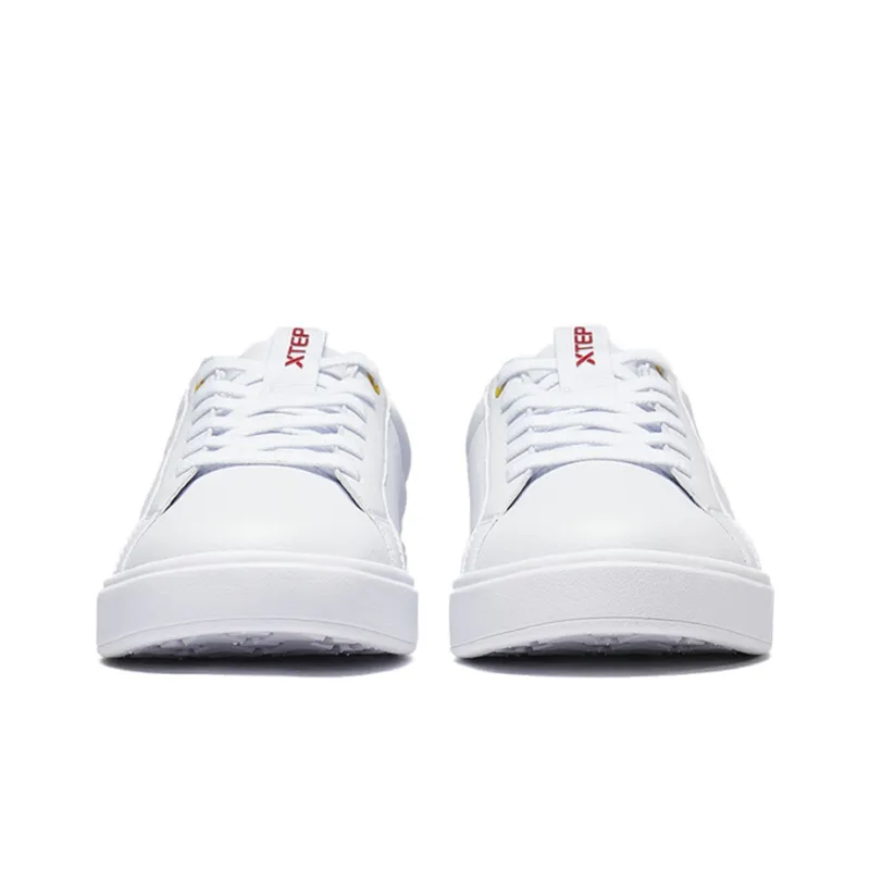 MAOHELAOSHU x XTEP Low-Top Skateboard Shoes Men's White-2