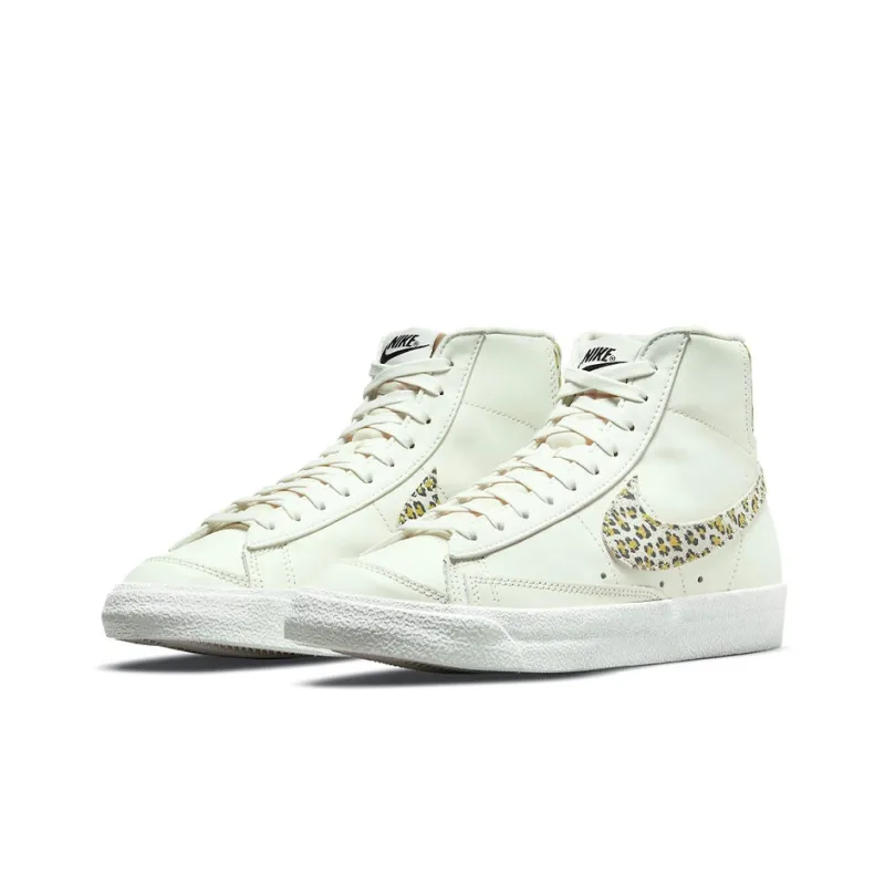 Nike Blazer Mid 77 Se Lemon Leopard Women's-2