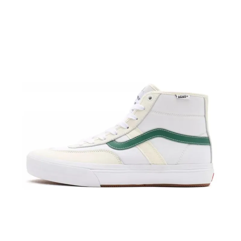 Vans Sport Crockett High Sneakers White/Green-0