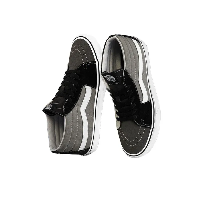 Vans SK8 Mid Black/White/Grey-3