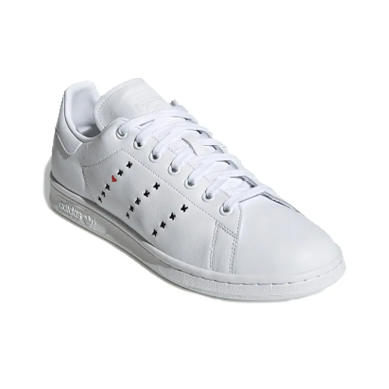 Adidas Stan Smith Heart Stripe Black-2