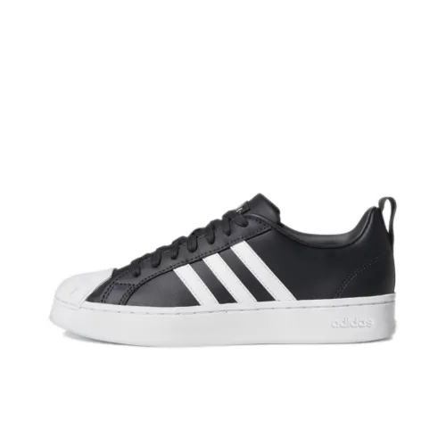 Adidas Neo Streetcheck Skateboard Shoes Women's Low-Top Black/White