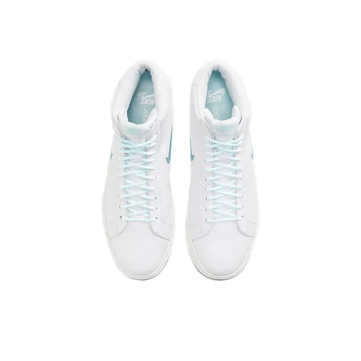 Nike Sb Blazer Mid Premium White Glacier-3