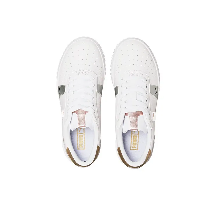 PUMA Cali Hacked Metallic 'White Gold' Women's-2