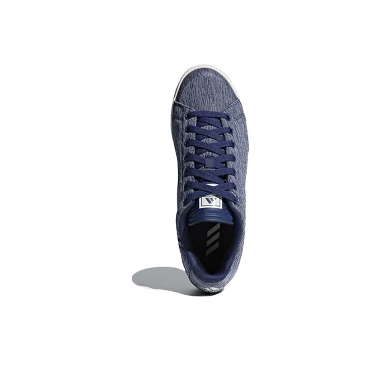 Adidas Adicross Classic Golf Anti-Slip Wear-Resistant Low-Top Skateboard Shoes Men's Blue-3