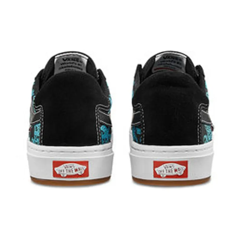 Vans Berle Pro Pirate Skulls Shoes Black/Blue-4