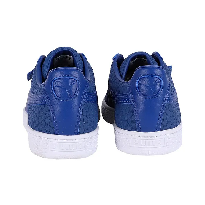 PUMA Suede Classic Primal Armor Casual Shoes Blue/White Women's-3