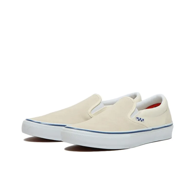 Vans Skate Slip On 'Checkerboard Off White'-2