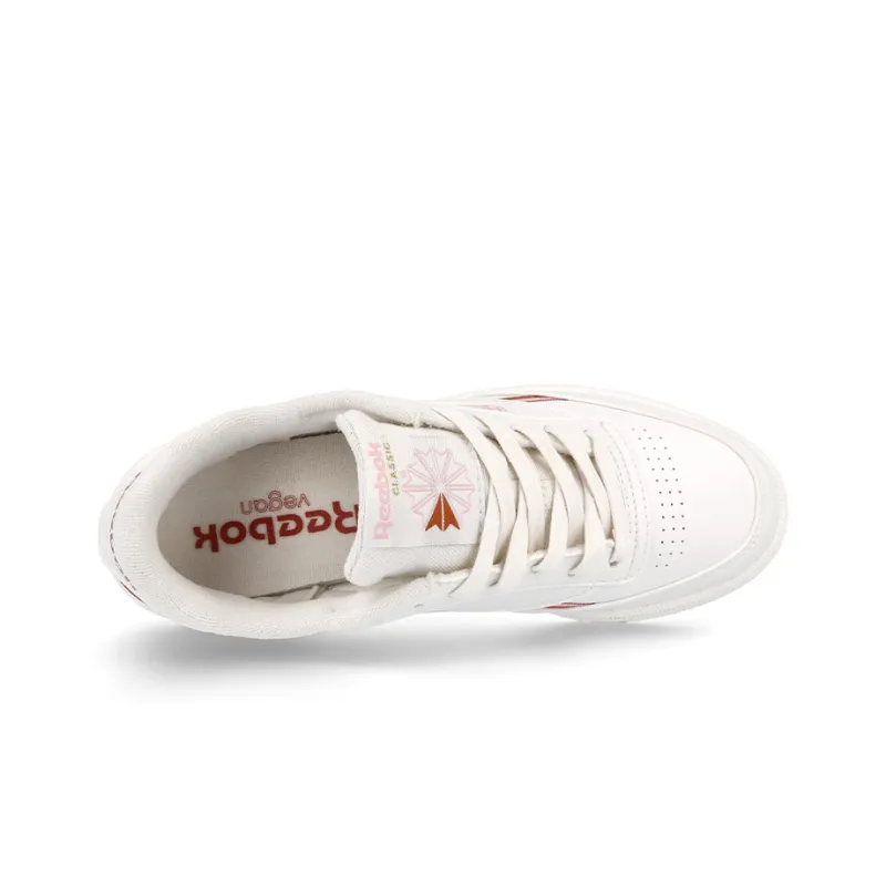 Reebok Club C 85 Vegan Chalk Pink Glow Women's-3