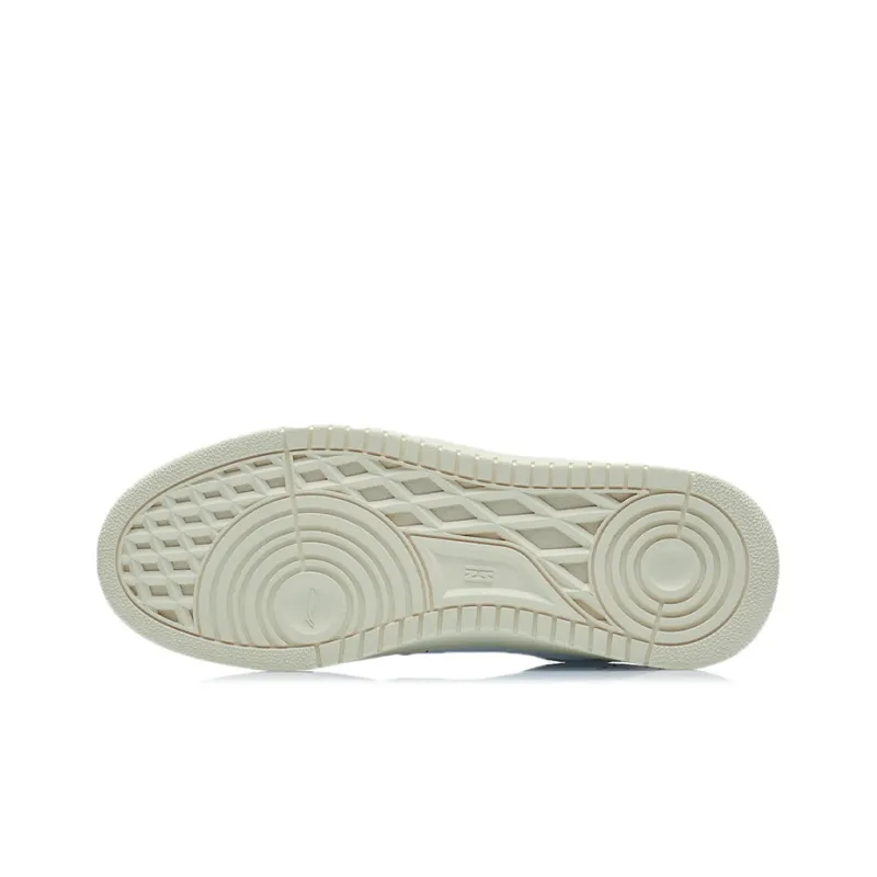 Disney x LiNing Low-Top Skateboard Shoes Men's White Red-3