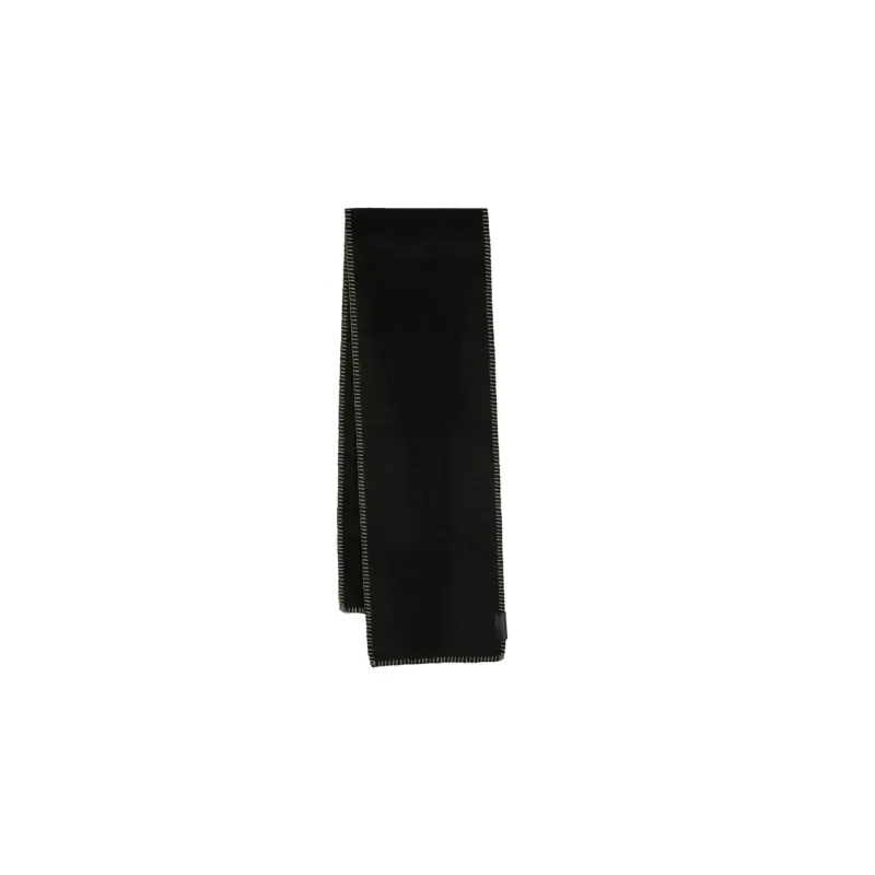 Lemaire Cocotte Logo patch Knitted Scarf-0
