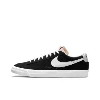 Nike Blazer Low 77 Suede Black White