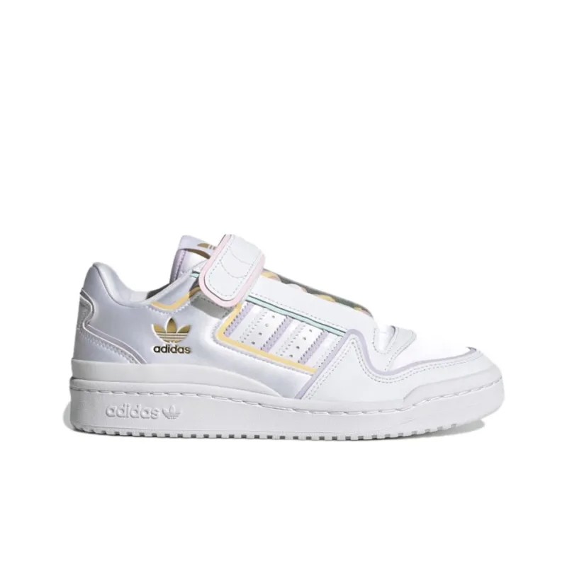Adidas Forum Plus White Pink Purple Women's-1