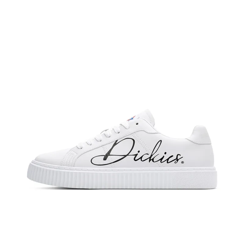Dickies Skateboard Shoes Men Low-Top White-0