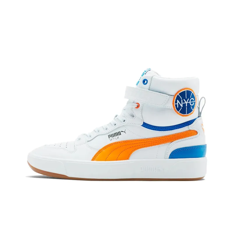 PUMA Sky Lx Mid Athletic Nyc 'White Blue Orange'-0