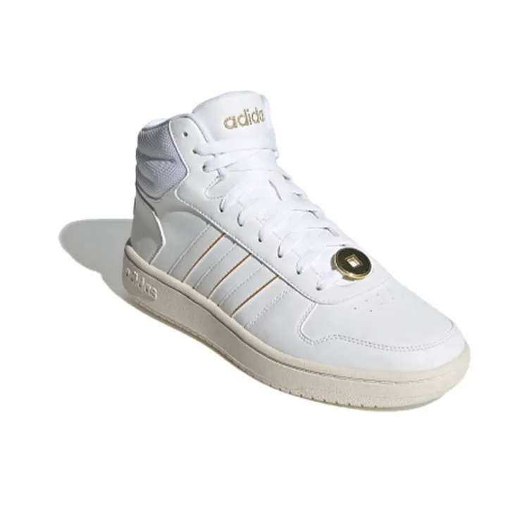Adidas Neo Hoops 2.0 Mid 'White Gold'-2
