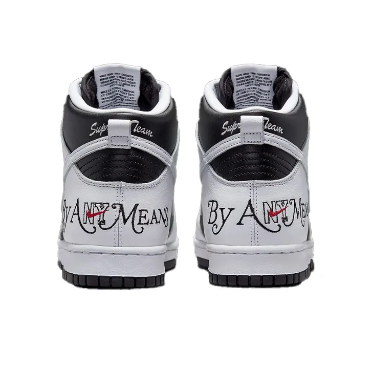 Nike Sb Dunk High Supreme By Any Means Black-4