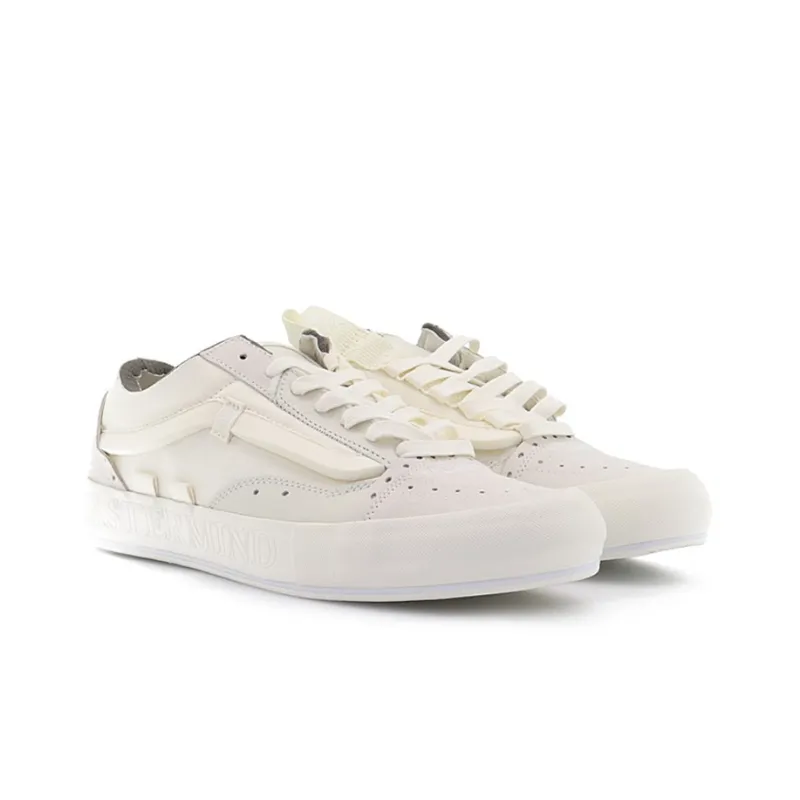 Old Skool END. X Mastermind Japan X Vans 'White'-2