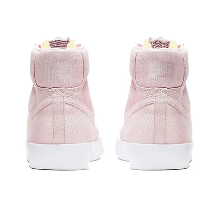 Nike Blazer Mid 77 Canvas Pink Foam-2