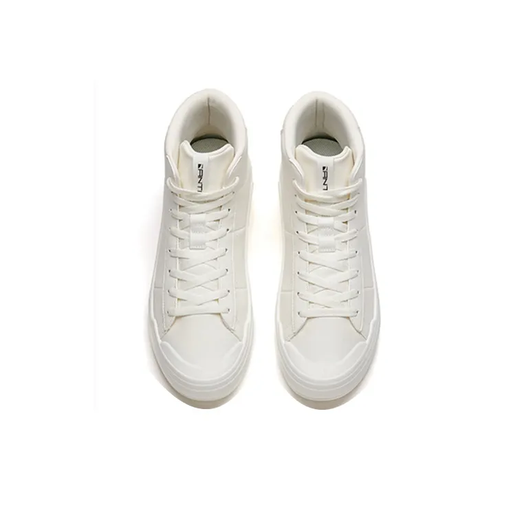Anta Slip Resistant And Abrasion Resistant Coverage High Top Skateboard Shoes Men's-3