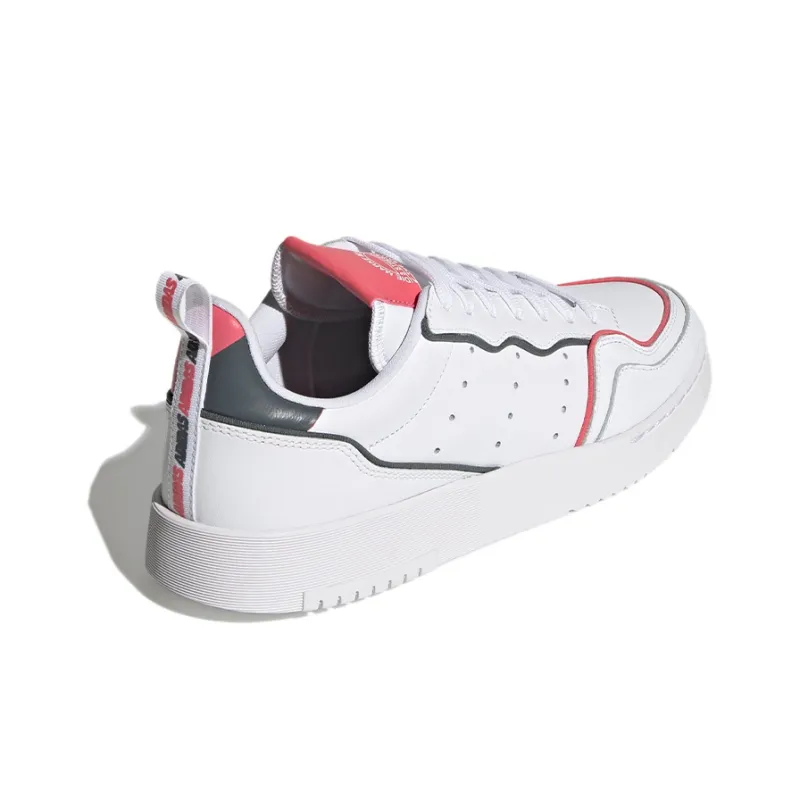 Supercourt Women's Adidas Originals 'White Hazy Rose'-3