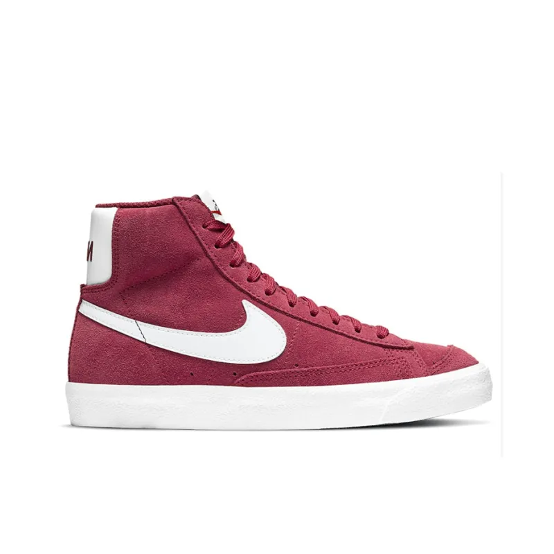 Nike Blazer Mid 77 Suede GS Team Red-1