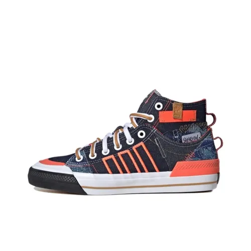 Adidas Nizza Hi DL 'Denim Patchwork'