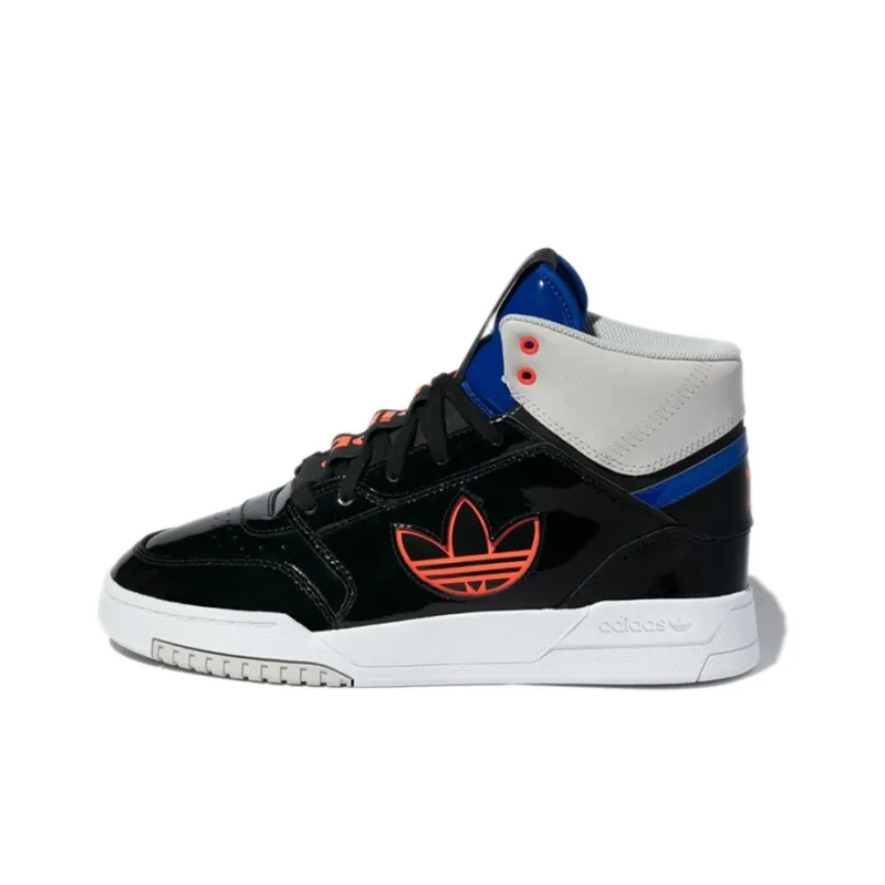 Adidas Originals Drop Step Xlt 'Carbon Black Gray Orange'-0