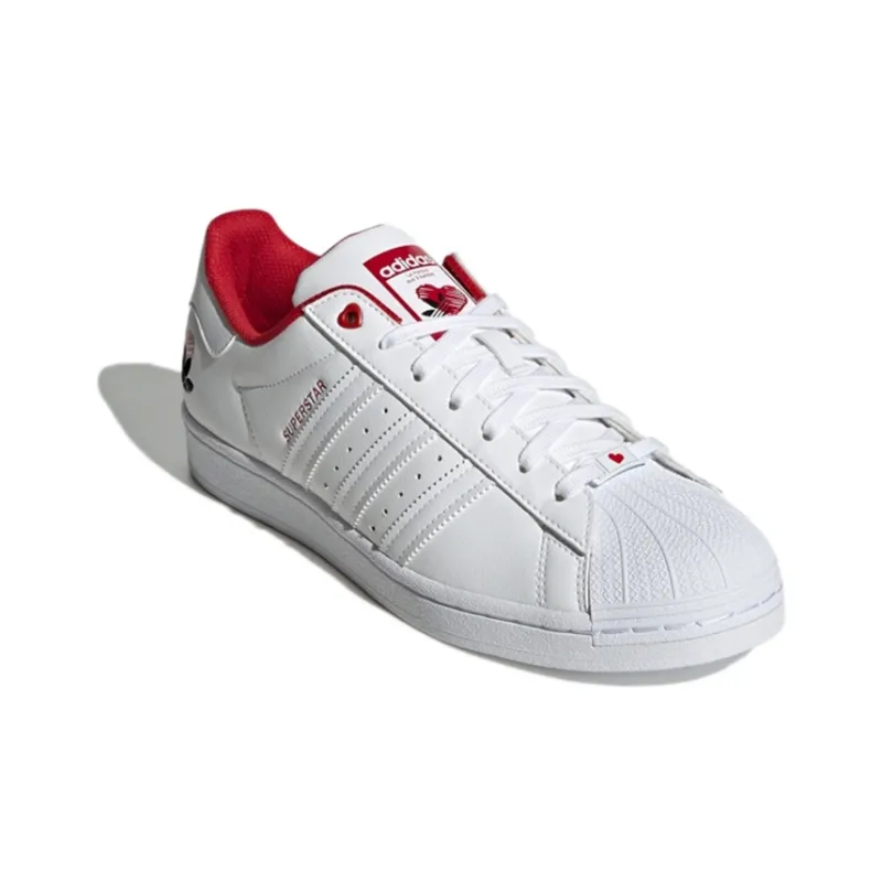 Adidas Originals Superstar 'Valentine's Day White'-2