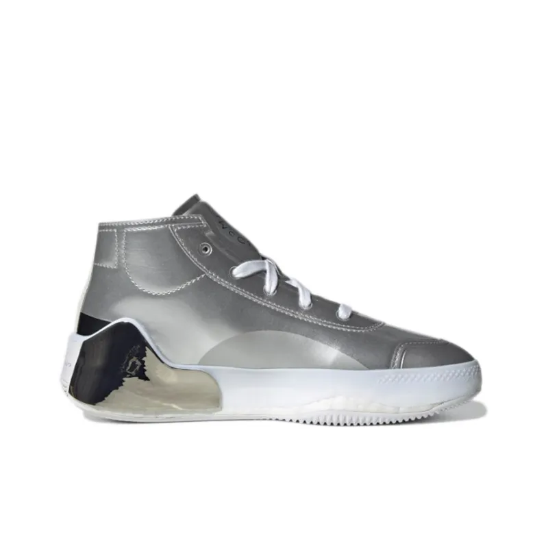 Treino Stella McCartney X Women's Adidas Mid 'Silver Metallic' Women's-1