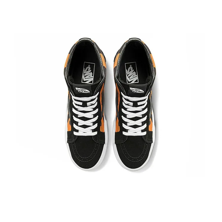Vans SK8 Hi Reissue Tiger Black Orange-2