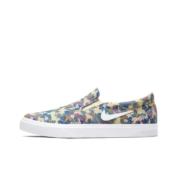 Nike SB Charge Slip Premium Slip-Resistant Cushioning Wear-Resistant Lightweight Low-Top Skateboard Shoes Unisex Floral
