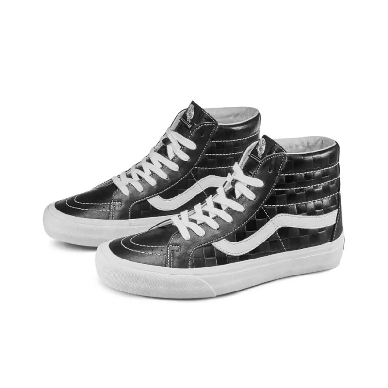 Sk8 Vans Hi Reissue 6 'Checkerboard Embossed Black'-2