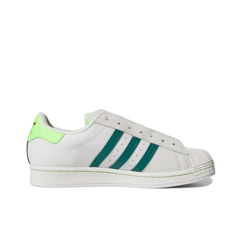 Adidas Superstar Laceless 'Grey Collegiate Green'-1