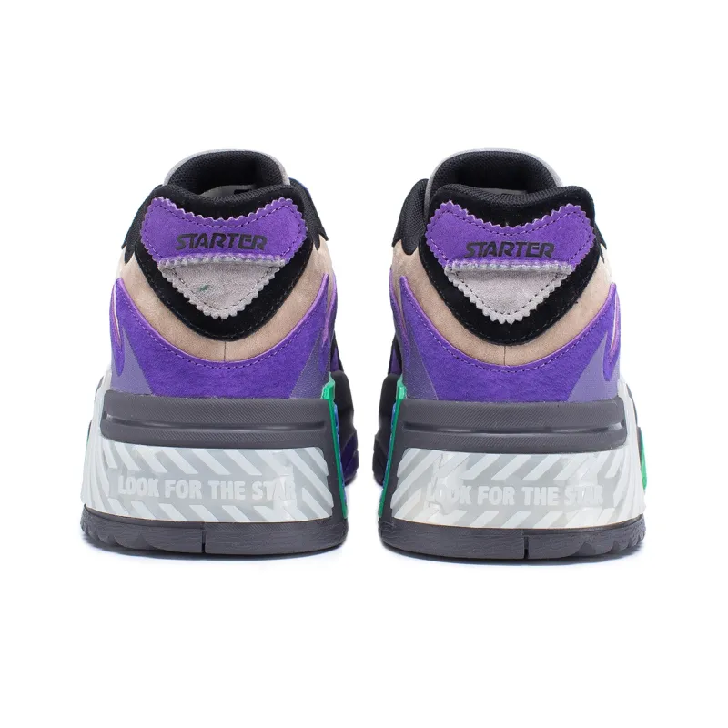 STARTER Height Increasing Low Top Skateboard Shoes Men's Blue Purple-3