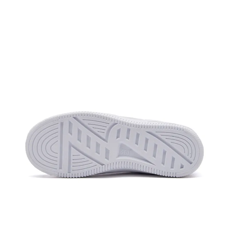 361° Non slip Lightweight Low Top Skateboard Shoes Women's Bright White-4