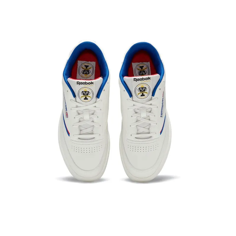 Reebok Club C 85 'Chalk Vector Blue Red'-4