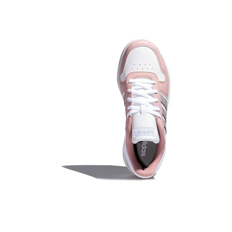 Adidas Neo Hoops 2.0 'Grey Pink Silver' Women's-4