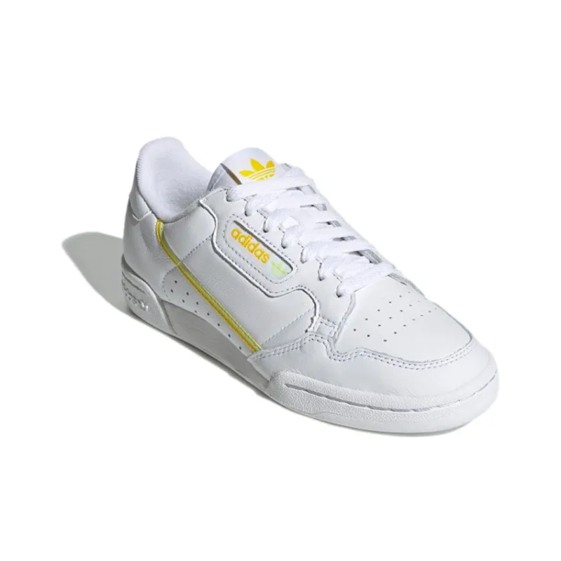 Adidas Women's Continental 80 'White Semi Frozen Yellow' Women's-1