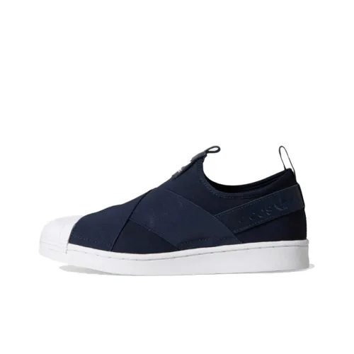 Adidas Originals Superstar Slip On 'Blue White' Women's