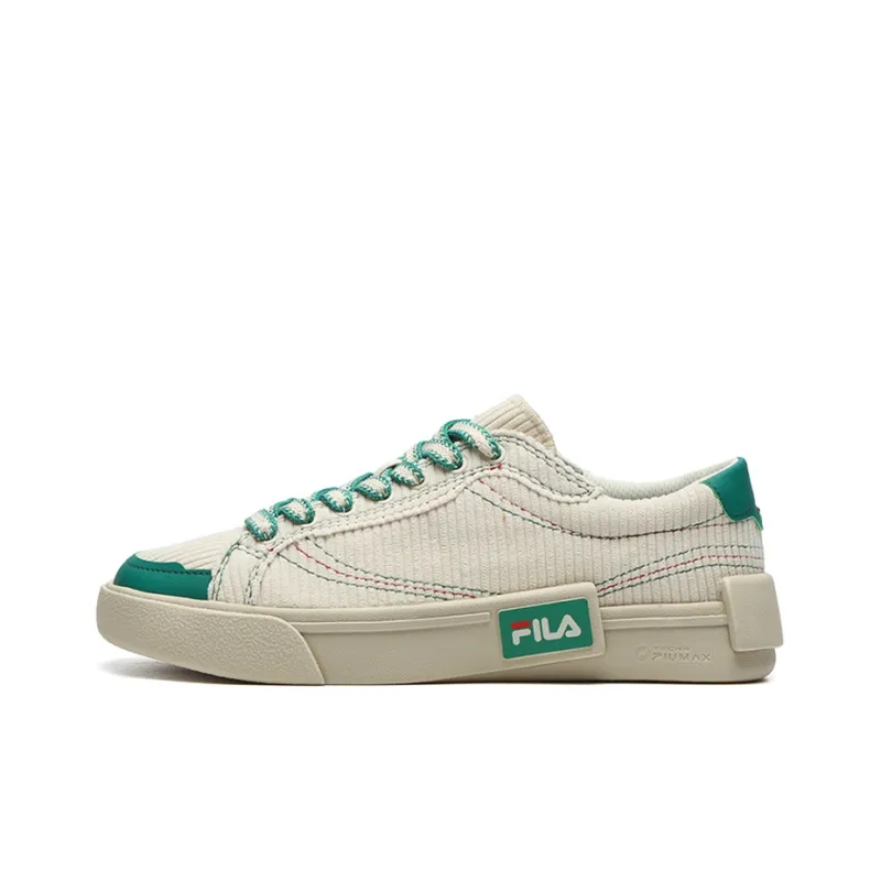 FILA FUSION Pop Skate Shoes 'Cream White Green' Women's-0