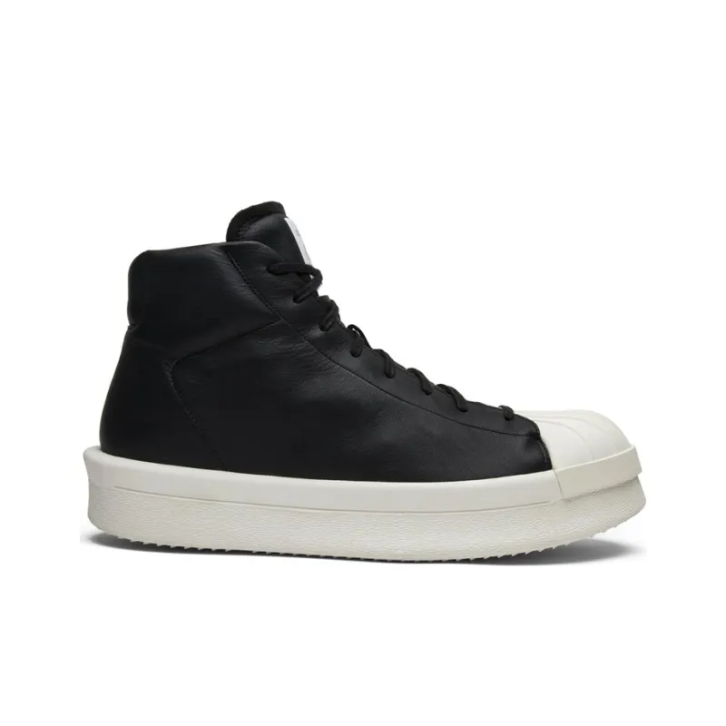 RICK OWENS x Adidas Originals Mastodon High-Top Skateboard Shoes Men's Black-1